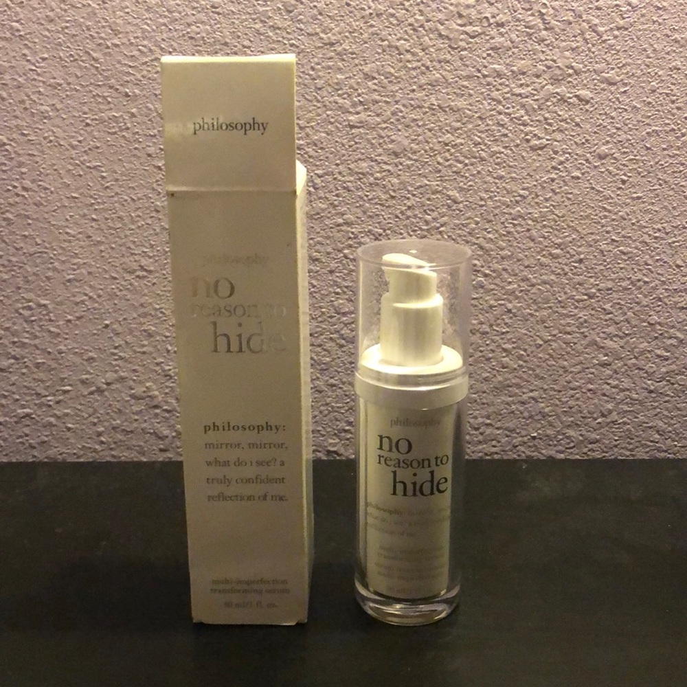 Philosophy No Reason to Hide Serum